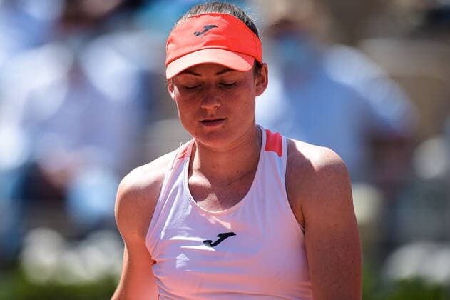 Tamara Zidansek ( Slovenie ) TENNIS : Roland Garros 2021 - Internationaux de France - 10 06 2021 FedericoPestellini Panoramic 