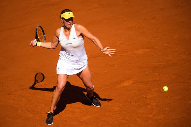 Anastasia Pavlyuchenkova ( Russie ) TENNIS : Roland Garros 2021 - Internationaux de France - 10 06 2021 FedericoPestellini Panoramic 