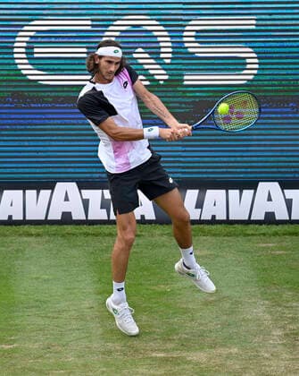 Lloyd Harris RSA Action 10 06 2021 Tennis MercedesCup Stuttgart 2021 Weißenhof ATP 07 13 06 2021 Tennis MercedesCup Stuttgart 2021