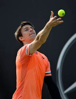 Yuriy Rodionov AUT Action Rejection 10 06 2021 Tennis MercedesCup Stuttgart 2021 Weissenhof ATP 07 13 06 2021 Tennis MercedesCup Stuttgart 2021