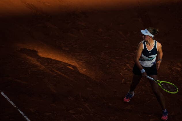 Barbora Krejcikova ( CZE ) TENNIS : Roland Garros 2021 - Internationaux de France - 10 06 2021 FedericoPestellini Panoramic 