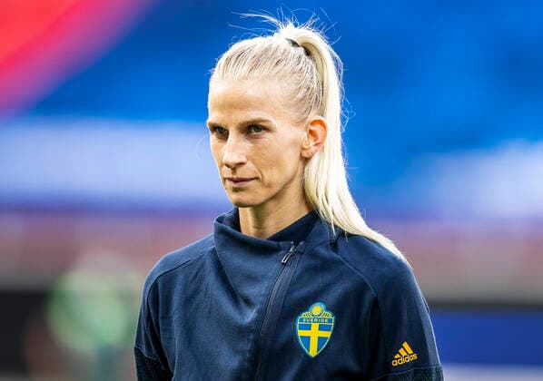 210610 Sofia Jakobsson of Sweden during the international friendly football match between Sweden and Norway on June 10, 2021 in Kalmar Photo Suvad Mrkonjic BILDBYRAN COP 170 LT0179 fotboll football soccer fotball sverige sweden norge norway dam bbeng träningslandskamp privatlandskamp landskamp international friendly,  Copyright: SUVADxMRKONJIC BB210610SM096