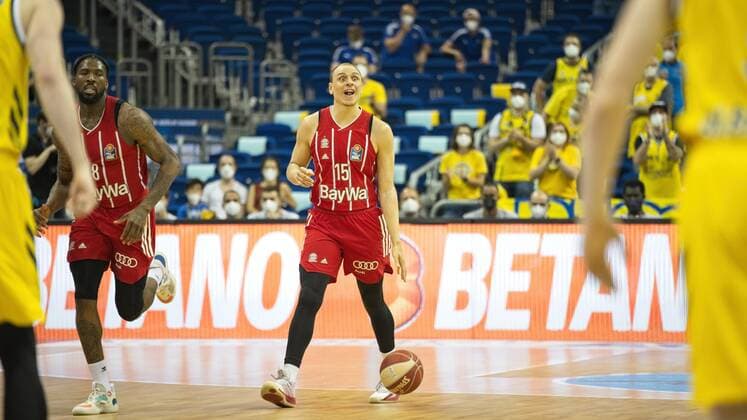 Robin Amaize Bayern 15, 10 06 2021, BBL, Alba Berlin vs FC Bayern Final Game 2, at Mercedes Benz Arena, GER, Berlin, 10 06 2021, BBL, Alba vs FC Bayern Game 2 Playoff Berlin Copyright: xUwexKoch Eibner-Pressefotox EP_UKH