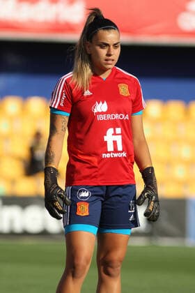 June 10, 2021: Misa Rodriguez of Spain warming up during the women International Friendly, Länderspiel, Nationalmannschaft match played between Spain and Belgium at Santo Domingo stadium on Jun 10, 2021 in Alcorcon, Madrid, Spain. - ZUMAa181 20210610_zaa_a181_007 Copyright: xIrinaxR.xHipolitox