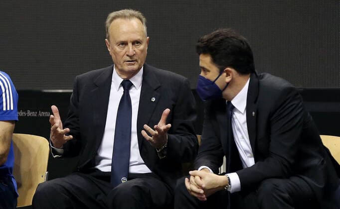 Coach Aito Garcia Reneses, Co Coach Israel Gonzales Sport Basketball Play Off Final BBL Bundesliga Men Season 2020 2021 10 06 2021 ALBA Berlin vs FC Bayern Munich