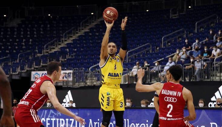 Zan Sisko, Peyton Siva, Wade Baldwin Sports Basketball Play Off Final BBL Bundesliga Mens Season 2020 2021 10 06 2021 ALBA Berlin vs FC Bayern Munich