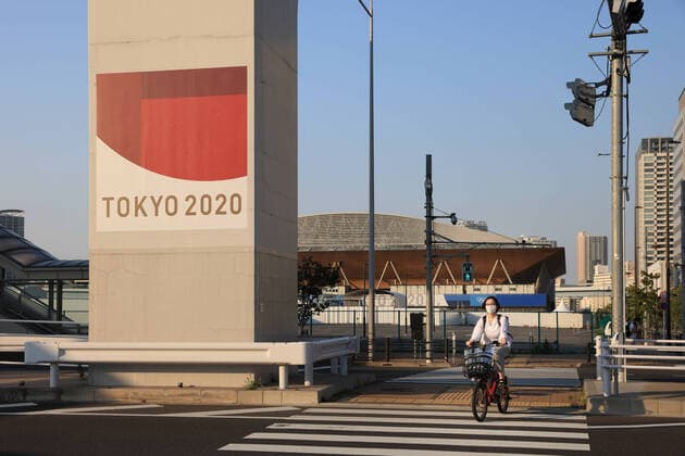 June 10, 2021, Tokyo, Japan: A view of Ariake Coliseum, place of the Tokyo 2020 Olympic Games, Olympische Spiele, Olympia, OS Tennis Tournament. Tokyo Japan - ZUMAs197 0121084792st Copyright: xStanislavxKogikux