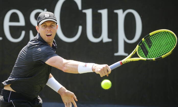 Stuttgart , Tennis MercedesCup 2021 , Quarterfinals , Sam Querrey USA
