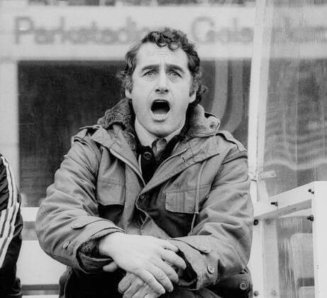 FC Schalke 04 FC Saarbrücken 2 0 04 03 1978 Coach Hans Tilkowski Saarbrücken on the bench Only for journalistic use Only for editorial use HM
