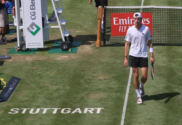 11 06 2021, ATP Tour Mercedes Cup Stuttgart, Weissenhofff, tennis, sports, in the picture Ugo Humbert FRA