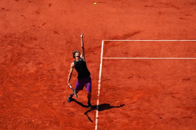 Tennis, French Open, semifinals, Alexander Zverev - Stefanos Tsitsipas