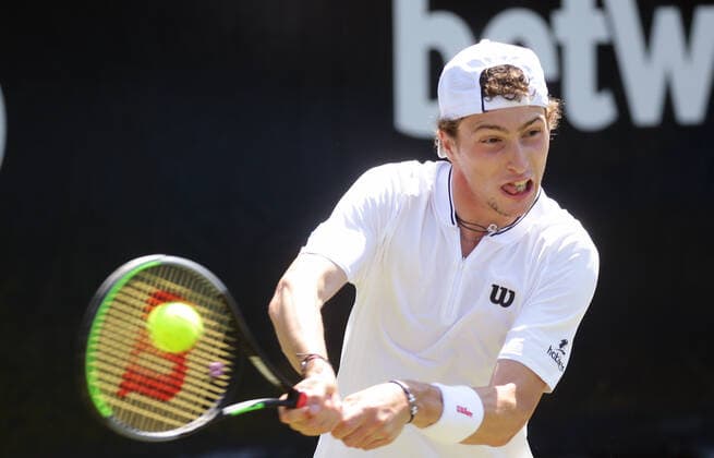 Stuttgart , Tennis MercedesCup 2021 , Quarterfinals , Ugo Humbert FRA