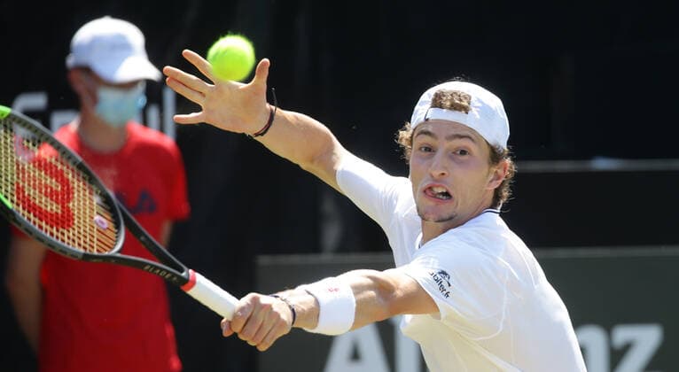 Stuttgart , Tennis MercedesCup 2021 , Quarterfinals , Ugo Humbert FRA