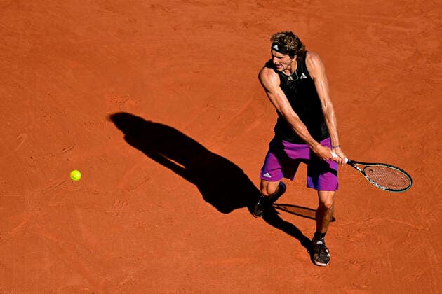 Alexander Zverev (Ger) TENNIS : Internationaux de France Roland Garros 2021 - Paris - 11 06 2021 JBAutissier Panoramic 