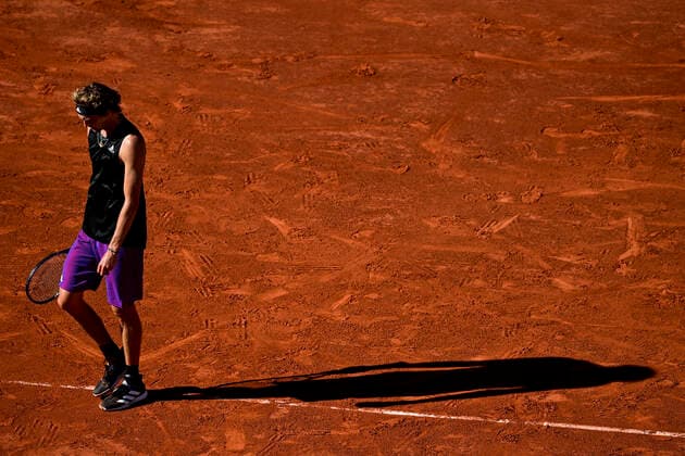 Alexander Zverev (Ger) TENNIS : Internationaux de France Roland Garros 2021 - Paris - 11 06 2021 JBAutissier Panoramic 