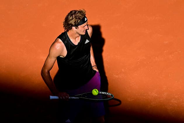Alexander Zverev (Ger) TENNIS : Internationaux de France Roland Garros 2021 - Paris - 11 06 2021 JBAutissier Panoramic 