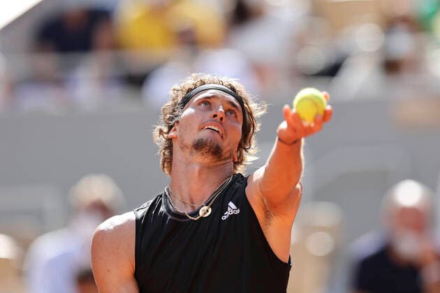 Alexander Zverev GER Tennis French Open 2021 Grand Slam Roland Garros Paris France 11 June 2021 Copyright: xJuergenxHasenkopfx