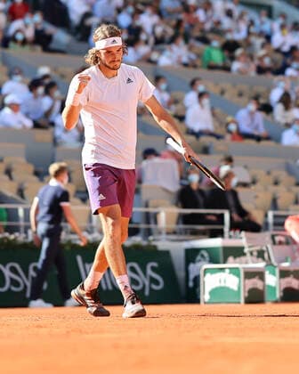 Stefanos Tsitsipas Tennis French Open 2021 Grand Slam Roland Garros Paris France 11 June 2021 Copyright: xJuergenxHasenkopfx
