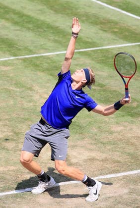 11 06 2021, ATP Tour Mercedes Cup Stuttgart, Weissenhofff, tennis, sports, in the picture Denis Shapovalov CAN