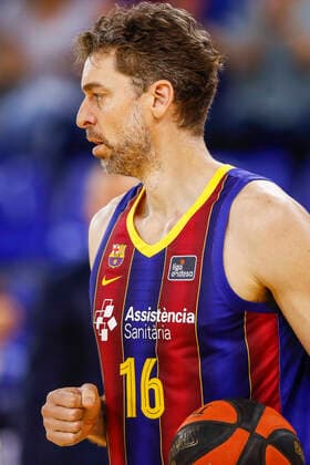 Basketball, Halbfinale, FC Barcelona - CB 1939 Canarias FC Barcelona, Barca V Lenovo Tenerife - Liga ACB Playoff 16 Pau Gasol of FC Barcelona celebrating during the Liga ACB playoff 3rd match of the semi final between FC Barcelona and Lenovo Tenerife at Palau Blaugrana on June 11, 2021 in Barcelona, Spain. Barcelona Spain bonilla-fcbarcel210611_np8Zx  Copyright: xXavierxBonillax