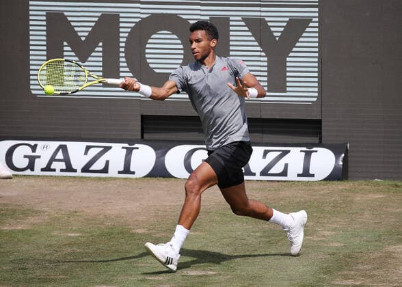 12 06 2021 Germany, Stuttgart, Tennis MercedesCup 2021, Semifinals, Felix Auger Aliassime CAN