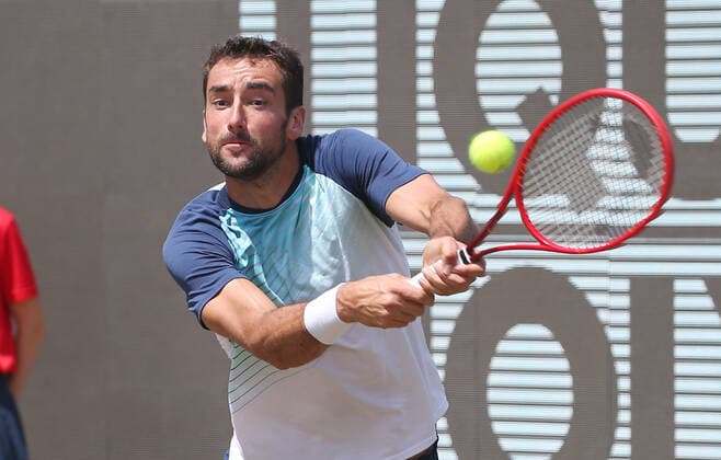 12 06 2021 Germany, Stuttgart, Tennis MercedesCup 2021, Semifinals, Marin Cilic CRO