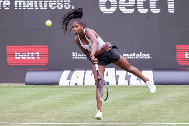 In the picture Noma NOHA AKUGUE GER bett1open 2021 WTA 500 , Berlin, LTTC Rot Weiß Steffi Graf Stadion, 12 06 2021,