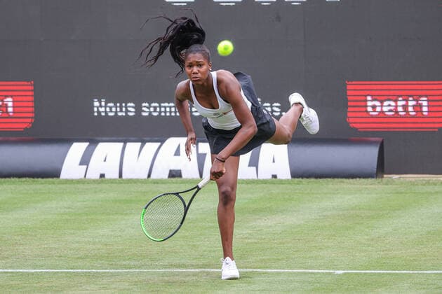 In the picture Noma NOHA AKUGUE GER bett1open 2021 WTA 500 , Berlin, LTTC Rot Weiß Steffi Graf Stadion, 12 06 2021,