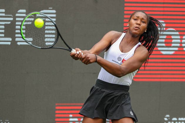 In the picture Noma NOHA AKUGUE GER bett1open 2021 WTA 500 , Berlin, LTTC Rot Weiß Steffi Graf Stadion, 12 06 2021,