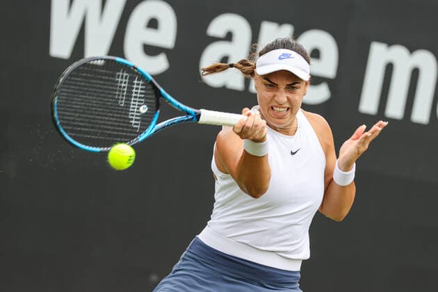 Pictured Ana KONJUH CRO bett1open 2021 WTA 500 , Berlin, LTTC Rot Weiß Steffi Graf Stadium, 12 06 2021,