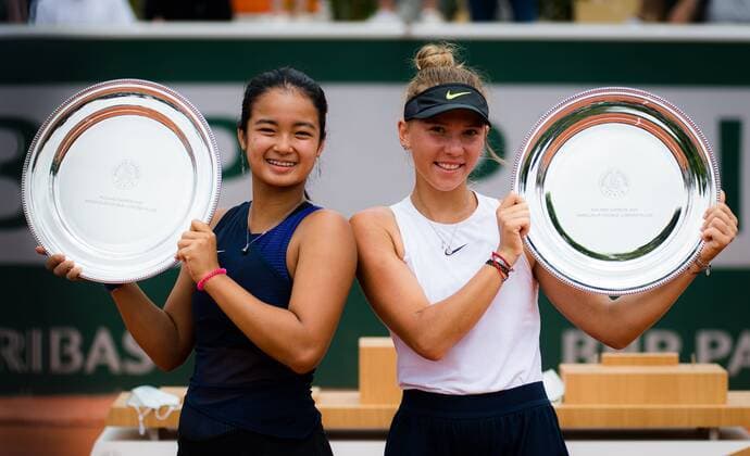 Tennis, French Open, junior finals, Alexandra Eala and Oxana Selechmetyeva take titles
