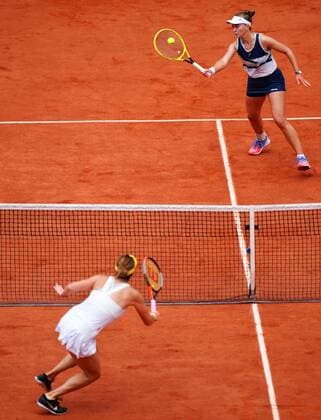 Mandatory Credit: Photo by Javier Garcia BPI Shutterstock (12058169af) Barbora Krejcikova hits a winner against Anastasia Pavlyuchenkova during the Women s Singles final French Open Tennis, Day Fourteen, Roland Garros, Paris, France - 12 Jun 2021 French Open Tennis, Day Fourteen, Roland Garros, Paris, France - 12 Jun 2021  Copyright: xJavierxGarcia BPI Shutterstockx 12058169af