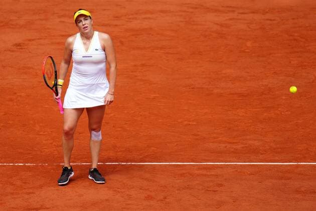 Mandatory Credit: Photo by Javier Garcia BPI Shutterstock (12058169am) Anastasia Pavlyuchenkova dejected during the Women s Singles final French Open Tennis, Day Fourteen, Roland Garros, Paris, France - 12 Jun 2021 French Open Tennis, Day Fourteen, Roland Garros, Paris, France - 12 Jun 2021  Copyright: xJavierxGarcia BPI Shutterstockx 12058169am