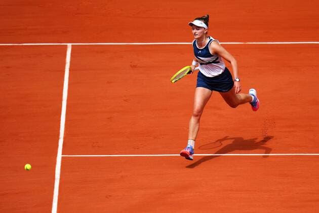 Mandatory Credit: Photo by Javier Garcia BPI Shutterstock (12058169an) Barbora Krejcikova during the Women s Singles final French Open Tennis, Day Fourteen, Roland Garros, Paris, France - 12 Jun 2021 French Open Tennis, Day Fourteen, Roland Garros, Paris, France - 12 Jun 2021  Copyright: xJavierxGarcia BPI Shutterstockx 12058169an