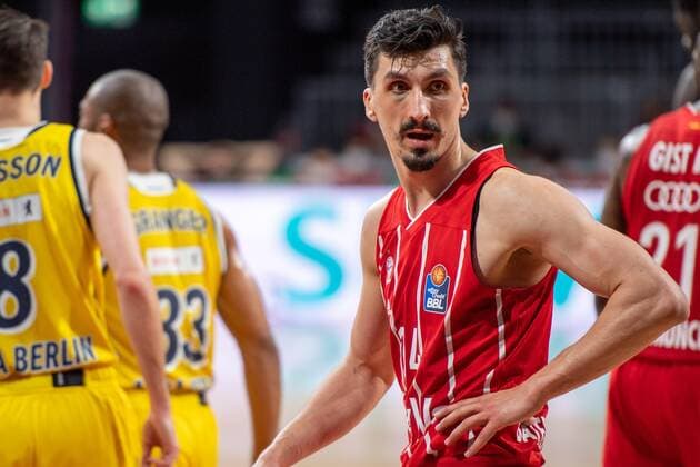 Nihad Djedovic 14 FC Bayern , FC Bayern Basketball vs Alba Berlin, BBL Playoffs, Final, 12 06 2021 Munich Bavaria Germany Copyright: xkolbert-press UlrichxGamelx