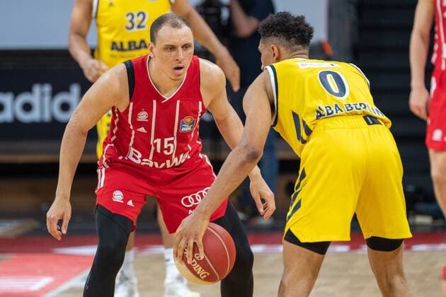 Robin Amaize 15 FC Bayern , Maodo Lo 0 Alba Berlin , FC Bayern Basketball vs Alba Berlin, BBL Playoffs, Final, 12 06 2021 Muenchen Bayern Germany Copyright: xkolbert-press UlrichxGamelx