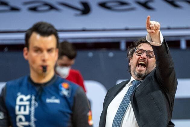 Head Coach Andrea Trinchieri FC Bayern , FC Bayern Basketball vs Alba Berlin, BBL Playoffs, Final, 12 06 2021 Munich Bavaria Germany Copyright: xkolbert-press UlrichxGamelx