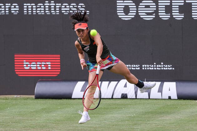 Pictured Misaki DOI JPN bett1open 2021 WTA 500 , Berlin, LTTC Rot Weiß Steffi Graf Stadion, 12 06 2021,