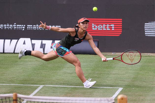 Pictured Misaki DOI JPN bett1open 2021 WTA 500 , Berlin, LTTC Rot Weiß Steffi Graf Stadion, 12 06 2021,