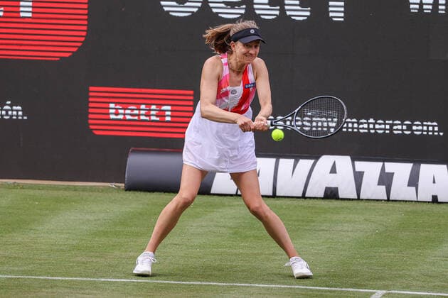 Pictured bett1open 2021 WTA 500 , Berlin, LTTC Rot Weiß Steffi Graf Stadium, 12 06 2021,