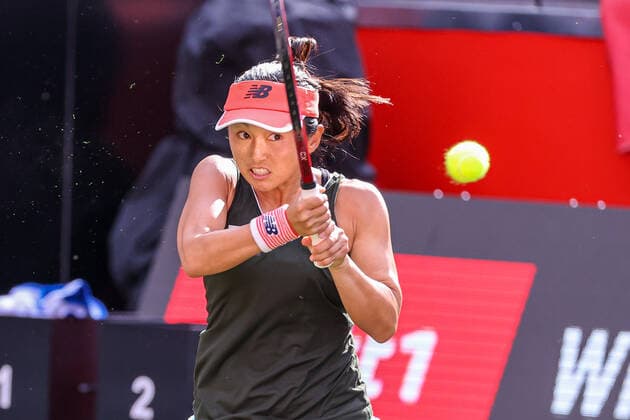 Pictured Misaki DOI JPN bett1open 2021 WTA 500 , Berlin, LTTC Rot Weiß Steffi Graf Stadion, 12 06 2021,