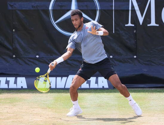 12 06 2021, ATP Tour Mercedes Cup 2021 Stuttgart, TC Weissenhof, tennis, sports, in the picture Felix Auger Aliassime CAN