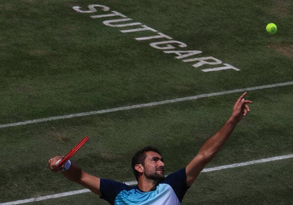 12 06 2021, ATP Tour Mercedes Cup 2021 Stuttgart, TC Weissenhof, Tennis, Sport, in the picture Marin Cilic CRO