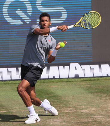 12 06 2021, ATP Tour Mercedes Cup 2021 Stuttgart, TC Weissenhof, tennis, sports, in the picture Felix Auger Aliassime CAN