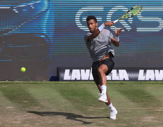 12 06 2021, ATP Tour Mercedes Cup 2021 Stuttgart, TC Weissenhof, tennis, sports, in the picture Felix Auger Aliassime CAN