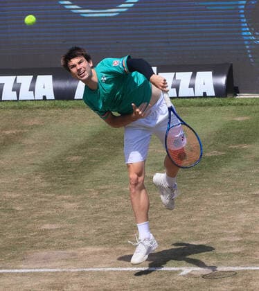 12 06 2021, ATP Tour Mercedes Cup 2021 Stuttgart, TC Weissenhof, Tennis, Sports, in the picture Jurij Rodionov AUT