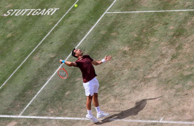 12 06 2021, ATP Tour Mercedes Cup 2021 Stuttgart, TC Weissenhof, Tennis, Sport, in the picture Ivan Dodic CRO
