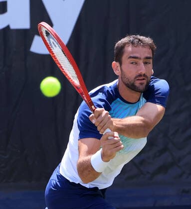 12 06 2021, ATP Tour Mercedes Cup 2021 Stuttgart, TC Weissenhof, Tennis, Sport, in the picture Marin Cilic CRO