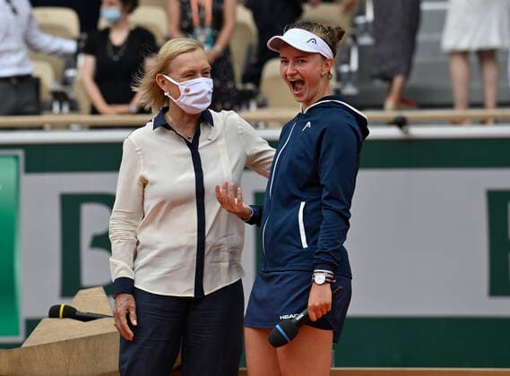 2021 Roland Garros Barbora Krejcikova , CZE