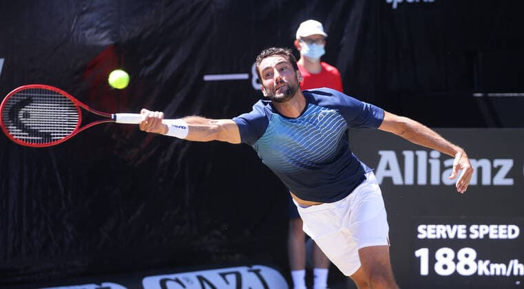 Stuttgart , Tennis MercedesCup 2021 , Final , Marin Cilic CRO